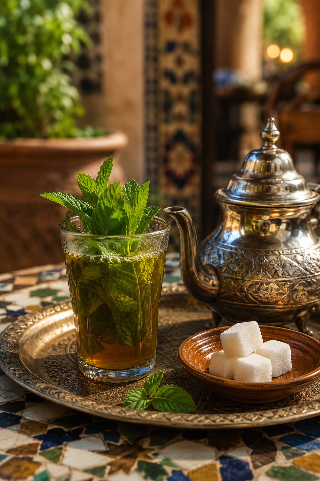 Thé à la menthe
